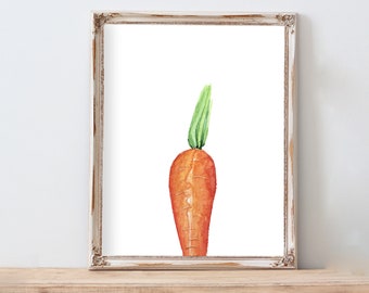 Carrot Print-Carrot Sign-Funny Easter Print-Farmhouse Kitchen Print-Easter Carrot Sign-Kitchen Wall Art-Easter Sign-Farmhouse Easter Print