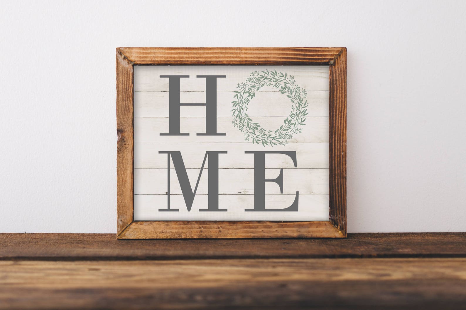 Home Printhome Printablehome Signhome Wreath Printfoyer Etsy