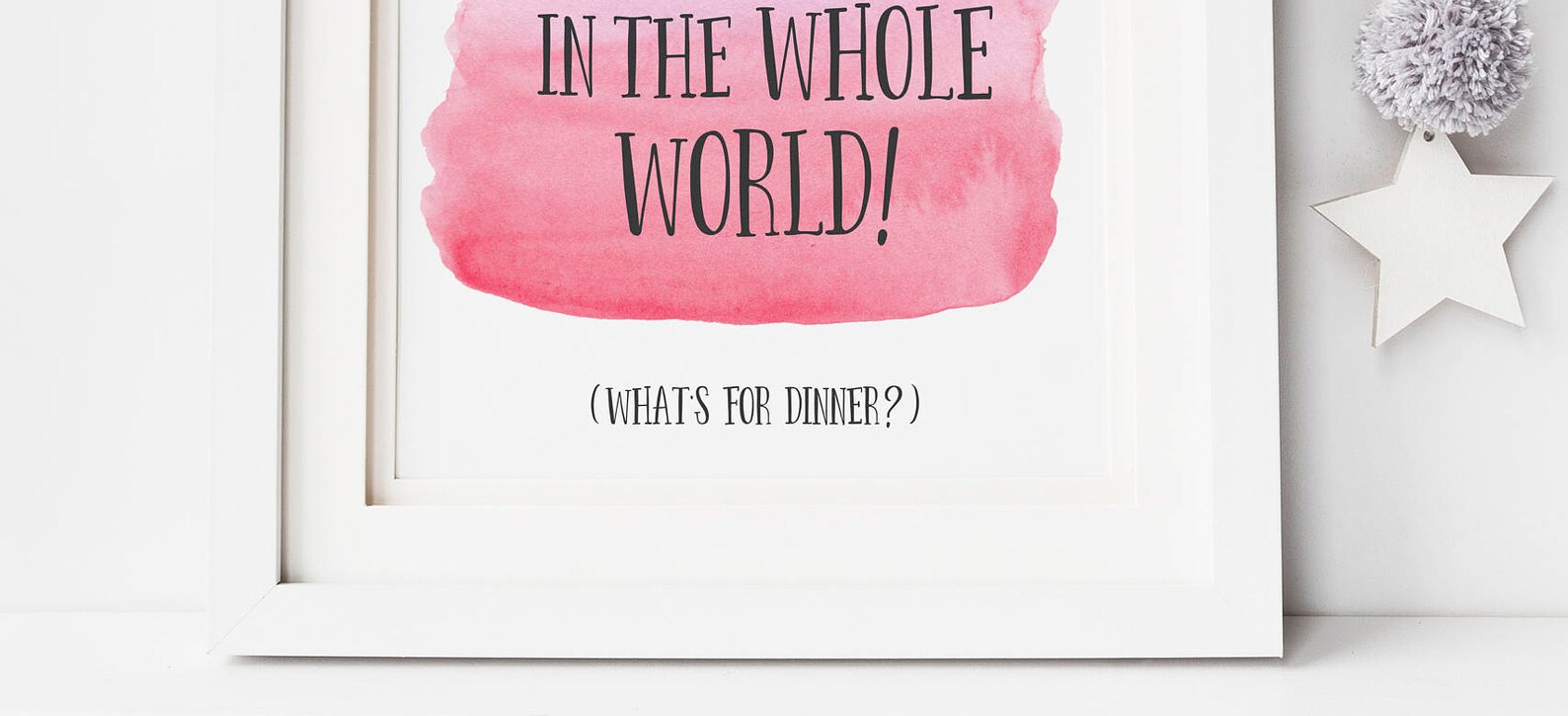 You're the Best Mom in the Whole World Printwhat's Etsy