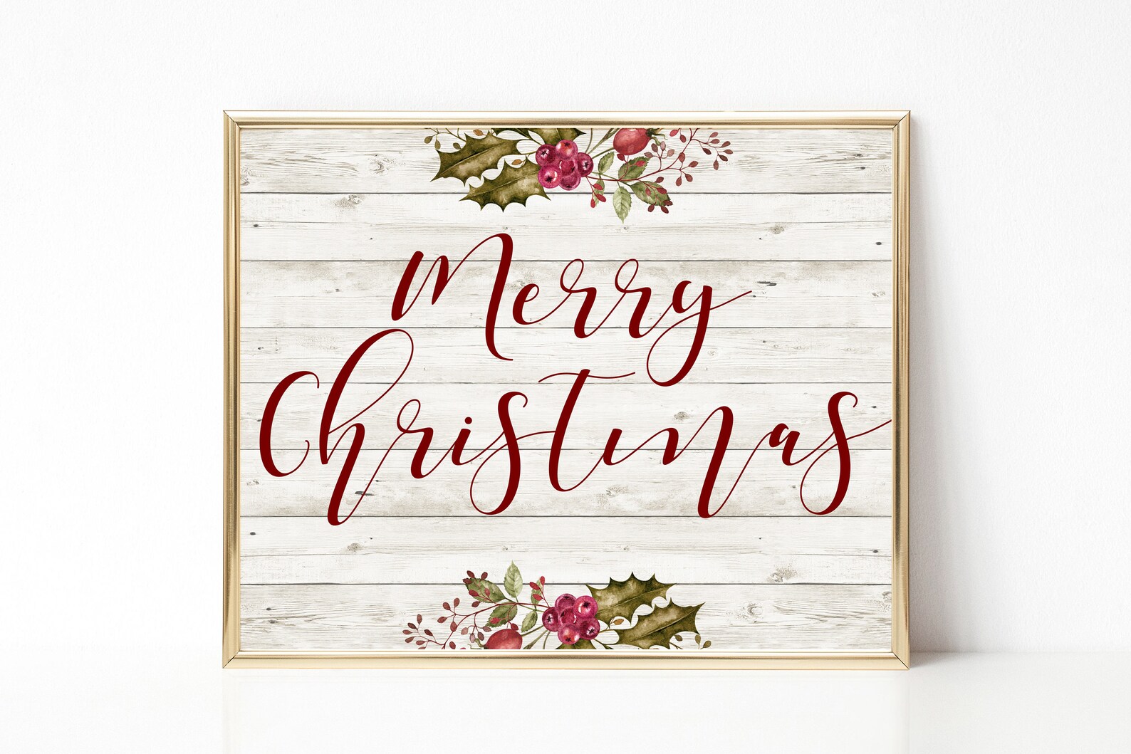 Merry Christmas Printable-Merry Christmas Print Sign-Christmas | Etsy