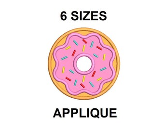 Download Donut Applique Etsy