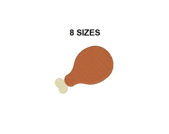 Conception de broderie de poulet. Conception de broderie de poulet frit. Conception de gril de poulet. conception de broderie de poulet de restauration rapide. broderie alimentaire
