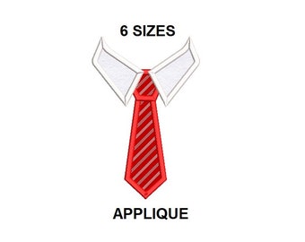 Tie with Shirt Applique Design. Tie embroidery design. Tie Applique design. Shirt Applique design. Tie with Shirt embroidery applique.