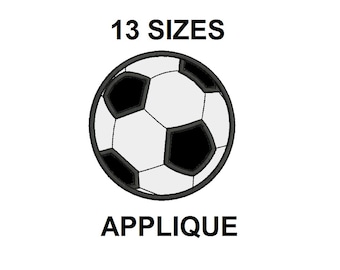 Soccer Ball Applique Embroidery Design. Mini Soccer Ball Design. Sport Embroidery Design. Soccer Ball embroidery. Sport Applique