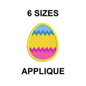 Easter Egg Applique Embroidery design. Easter Egg design. Easter applique design. Easter embroidery design. Egg Applique #2