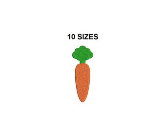 Disegno ricamo carota. Punto ripieno di carota. Mini disegno della carota. Disegno ricamo vegetale. Punto ripieno di verdure. Disegno della carota.