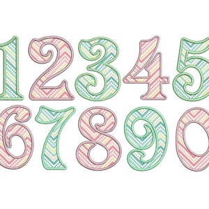Numbers Birthday Set Applique. Numbers applique design. Embroidery applique numbers. Birthday numbers embroidery. Birthday set numbers.