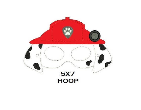 Marshall Paw Patrol Printable Mask Marshall Paw Patrol Printable Mask