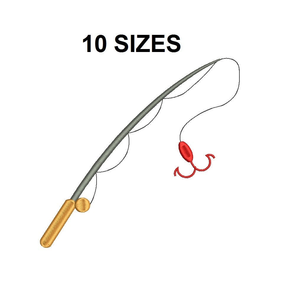 Fishing Equipment Baby's First Fishing Pole Fishing Rod And Wood Fish   Newborn Studio Props