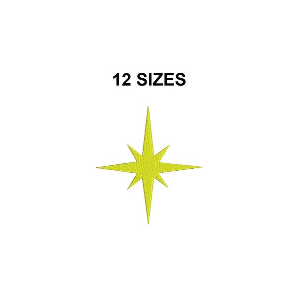 Star Embroidery Design. Star Embroidery. Star Filled Stitch. Star Embroidery Pattern.  Mini Star Design. Star Shape embroidery. #1