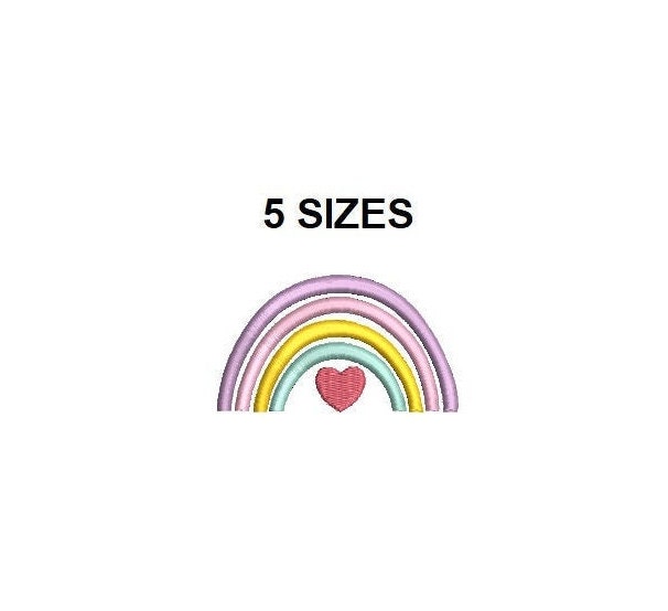 7 color machine embroidery rainbow design 7 color machine embroidery rainbow design