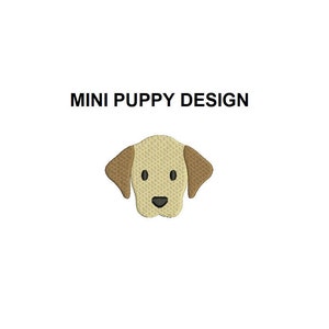 Mini puppy embroidery design. Mini puppy design. Puppy embroidery design. Mini Puppy. Dog embroidery design. Dog face design