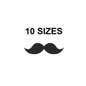 Desenho de bordado de bigode. Mini bigode. Ponto cheio de bigode. Silhueta de bigode. Desenho de bigode. Desenho de bordado de bigodes.