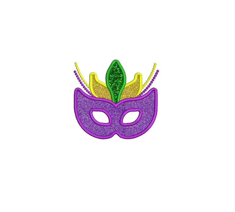 mardi gras applique designs