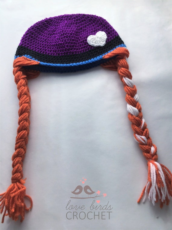 anna hat with braids