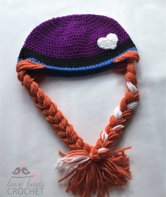 anna hat with braids