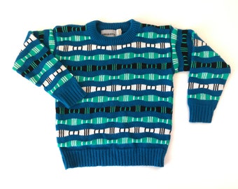 Striped Crewneck - Etsy New Zealand