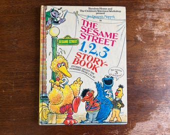 Vintage Sesame Street Book - Volume 7, Letters NOP - 1978 Edition