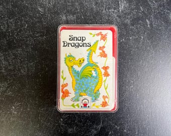 Vintage Snap Dragon Card Game, 1980s Discovery Toys