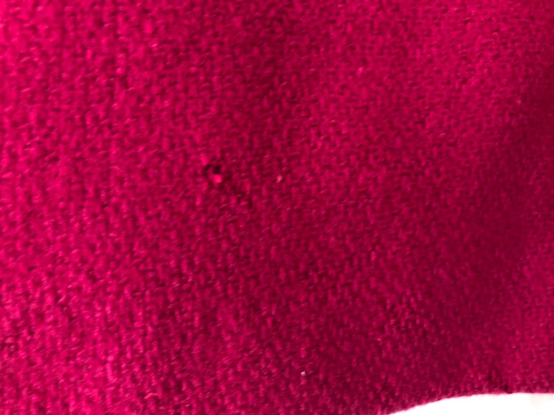 vtg 3T 3 winter coat hat set hot pink Magenta wool blend lined swing coat toddler girl coat velvet collar bows winnie the pooh bonnet