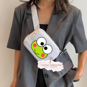 Fanny Pack Custom Waist Bag Frog Bag Cartoon Girls Gift Bag