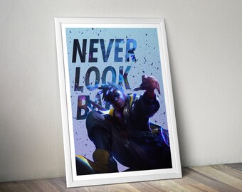 True Damage Ekko Posters, League of Legends, LoL Poster, League of Legends Art, League Gifts