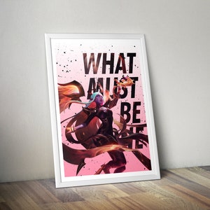 Nightbringer Soraka Poster, League of Legends, LoL Poster, League of Legends Art, League Gifts