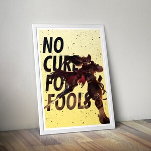 High Noon Jhin Poster, League of Legends. LoL Poster, League of Legends Art, League Gifts High Noon Yasuo