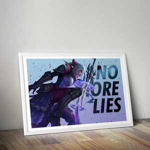 Battle Queen Diana Poster, League of Legends, LoL Poster, League of Legends Art, League Gifts