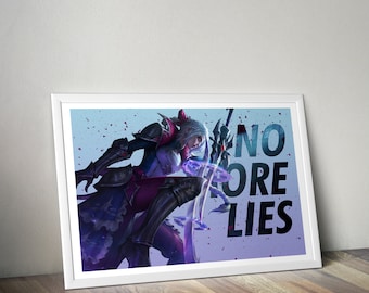 Battle Queen Diana Poster, League of Legends, LoL Poster, League of Legends Art, League Gifts