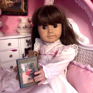 The Secret Garden doll sized miniature book for 18 inch Dolls 1:3 scale