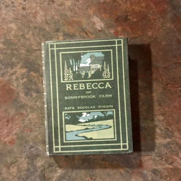 Rebecca of Sunnybrook Farms doll sized miniature book for 18 inch  Dolls 1:3 Scale