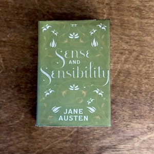 Jane Austen’s Sense and Sensibility doll sized miniature book for 18 inch  Dolls 1:3 scale