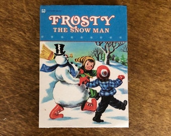 Frosty The Snowman doll sized miniature book for American Girl Dolls - 2 week turn around time