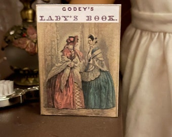 Godey’s Ladies Book Miniature Book for American Girl Dolls - 2 week turn around time