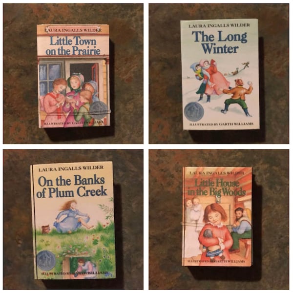 Miniature Prairie Books for 18 inch Dolls 1:3 Scale