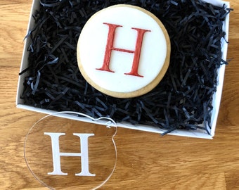 Standard Initial Letter A-Z Style Cookie Embosser, Initial Cookie Stamp, Fondant Embosser, Cookie Stamp, Letter Cookie Cutter, Icing Stamp