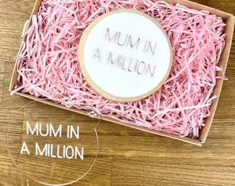 Mum in a Million Cookie Embosser, Happy Mother's Day, Mum Cookie Embosser, Happy Mother's Day Cookie Stamp, Postal Box Ideas