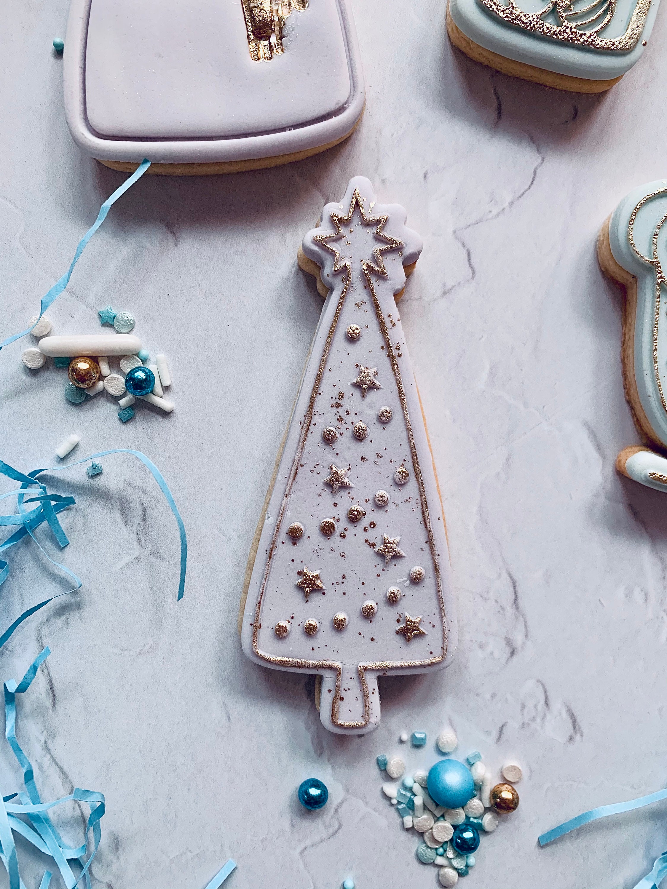 Christmas Tree Cookie Cutter and Embosser Christmas Cookie Etsy