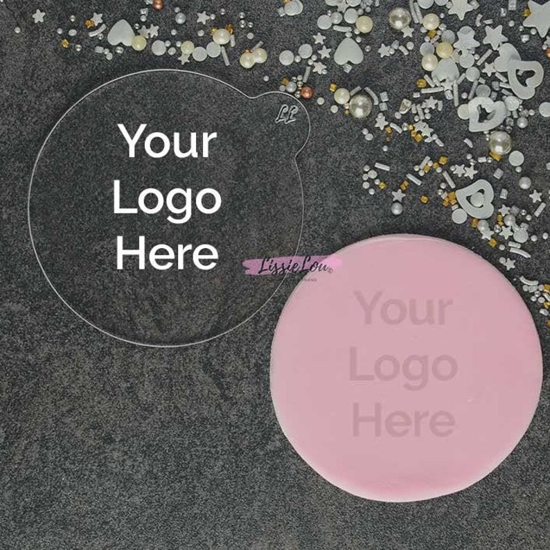 Custom 'your Logo' Cookie Embosser Custom Cookie Etsy