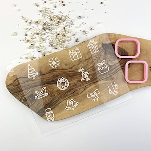 AlphaBakes Advent Calendar Set Cookie Cutters and Embossers, Cookie Advent Calendar, Christmas Countdown, Advent Calendar, Merry Christmas