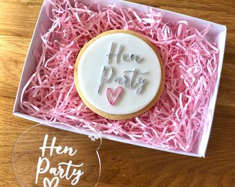 Hen Party Cookie Embosser, Bridal Cookie Stamps, Fondant Stamp, Icing Embosser, Cookie Cutter, Fondant Cookie Stamp, Bachelorette Stamp