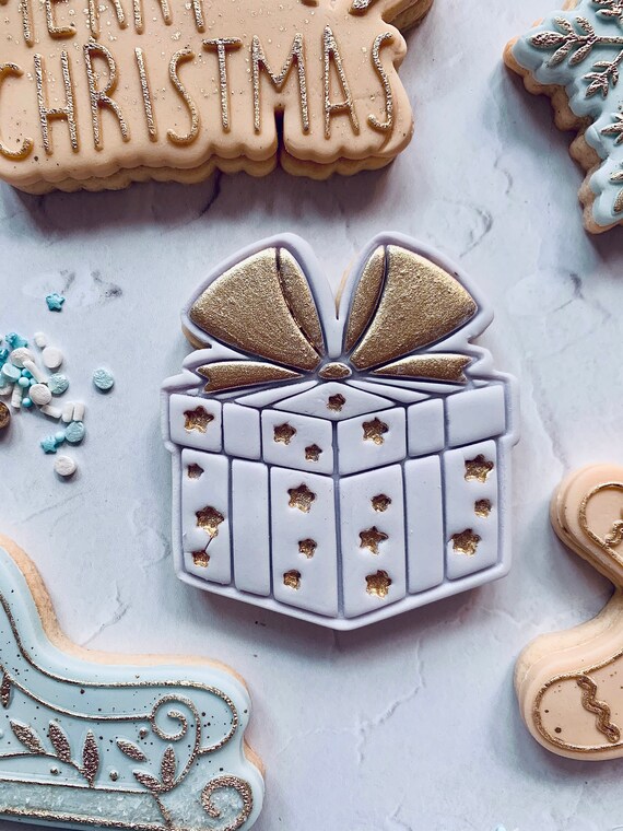 Christmas present cookie cutter Clearance