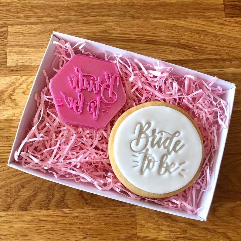 Bride to Be Cookie Stamp Fondant Stamp Fondant Cookie Stamp Etsy