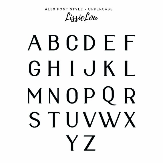 Happy Birthday Alex Font Style Name Cake Topper Premium 3mm Etsy
