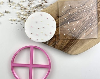 Birthday Sprinkles Pattern Tile Cookie Cutter and Embosser, Happy Birthday Stamp, Birthday Celebrations, Birthday Embosser, Postal Box Ideas