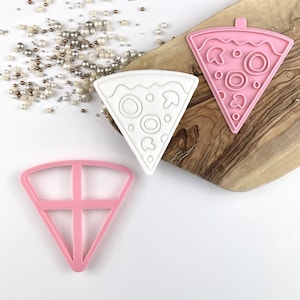 Pizza Cookie Cutter and Stamp, Food Cookie Stamp, Food Cookie Embosser, Drink Cookie Stamp, Postal Box Ideas