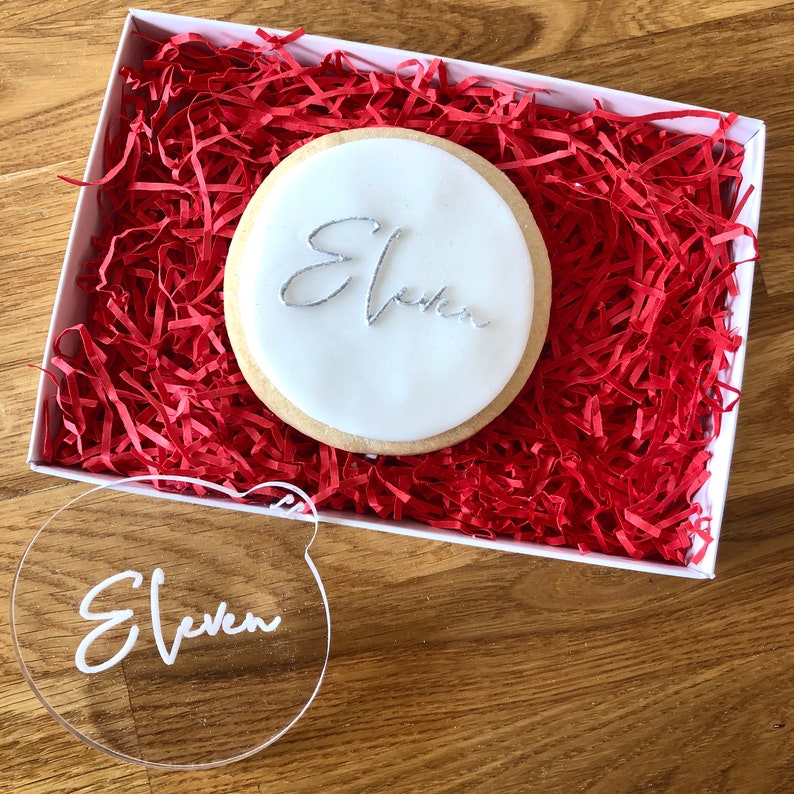 Number One to One Hundred Cookie Embosser Birthday Fondant Etsy