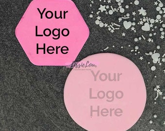 Custom Logo Cookie Stamp, Fondant Embosser, Baking Tool