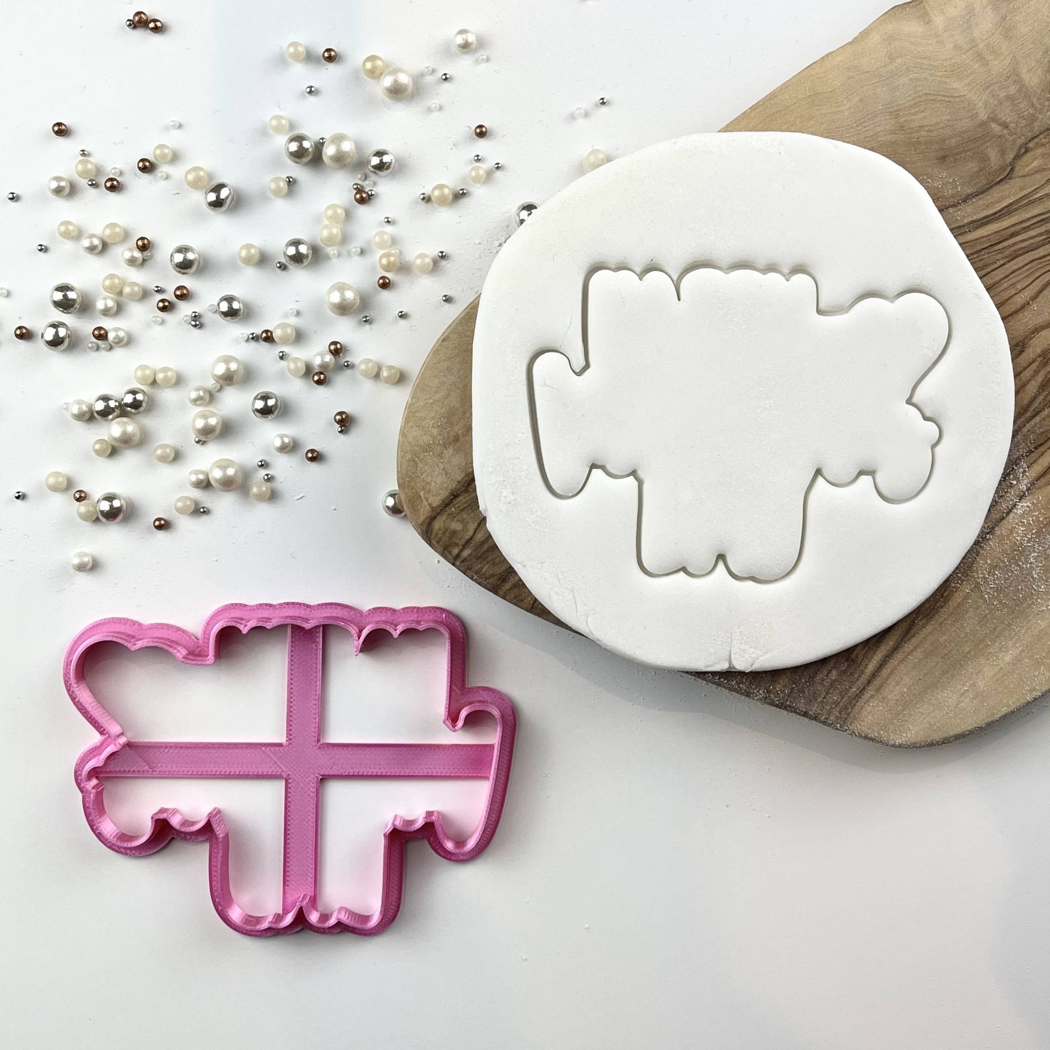 Happy Valentine's Day Style 2 Cookie Cutter Valentines Etsy